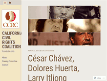 Tablet Screenshot of calcivilrights.org